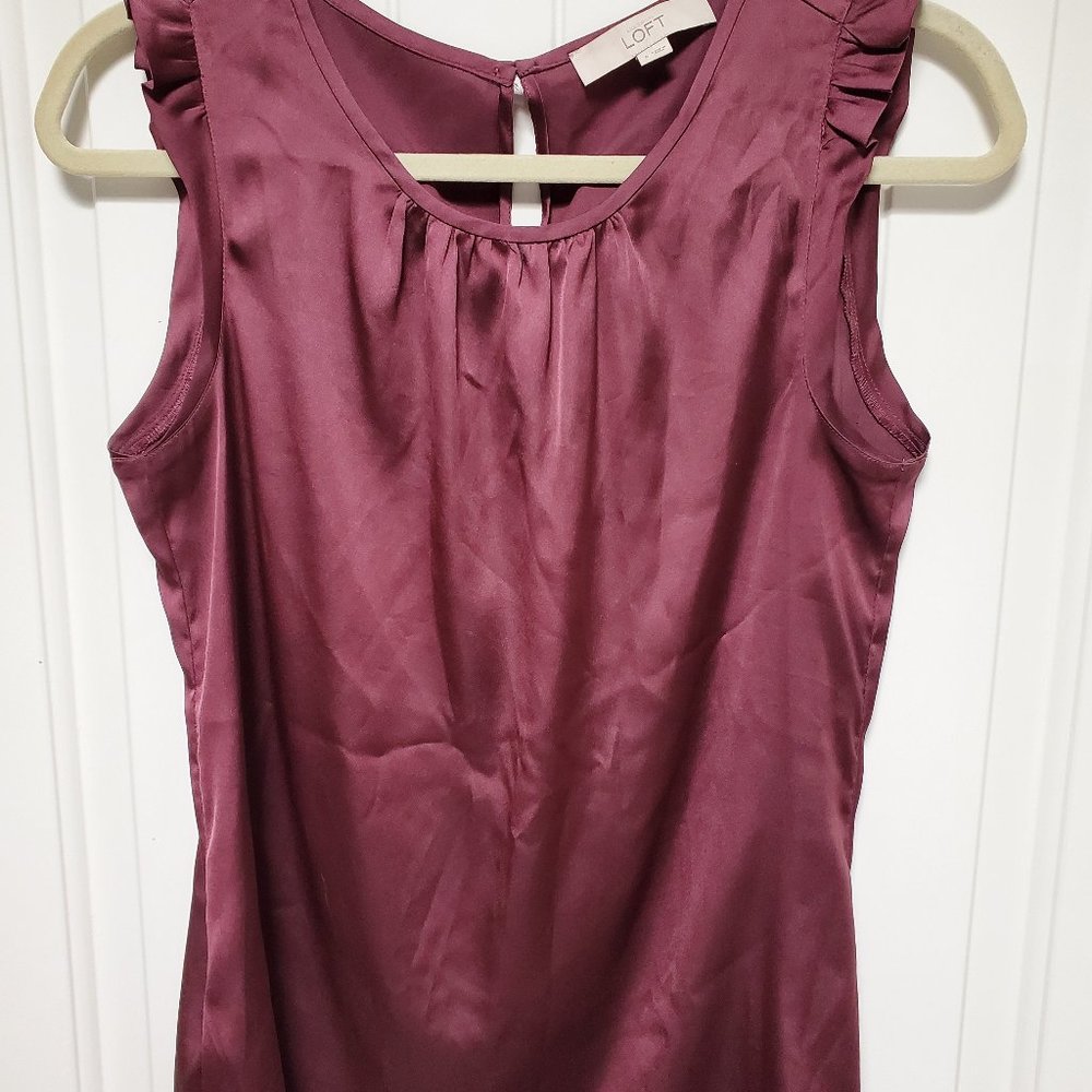 LOFT shell blouse